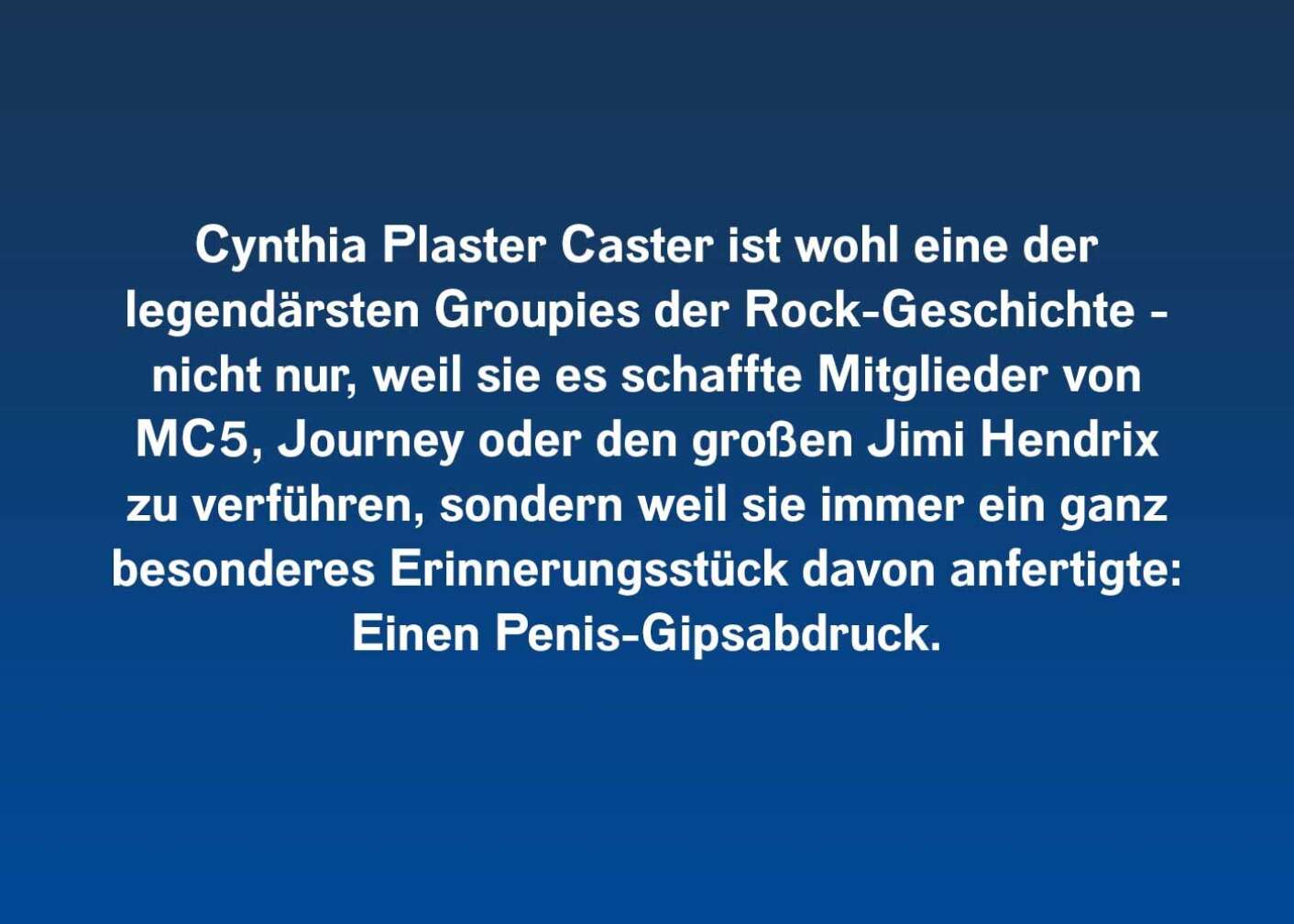 Die kuriosesten Bettgeschichten der Rockstars