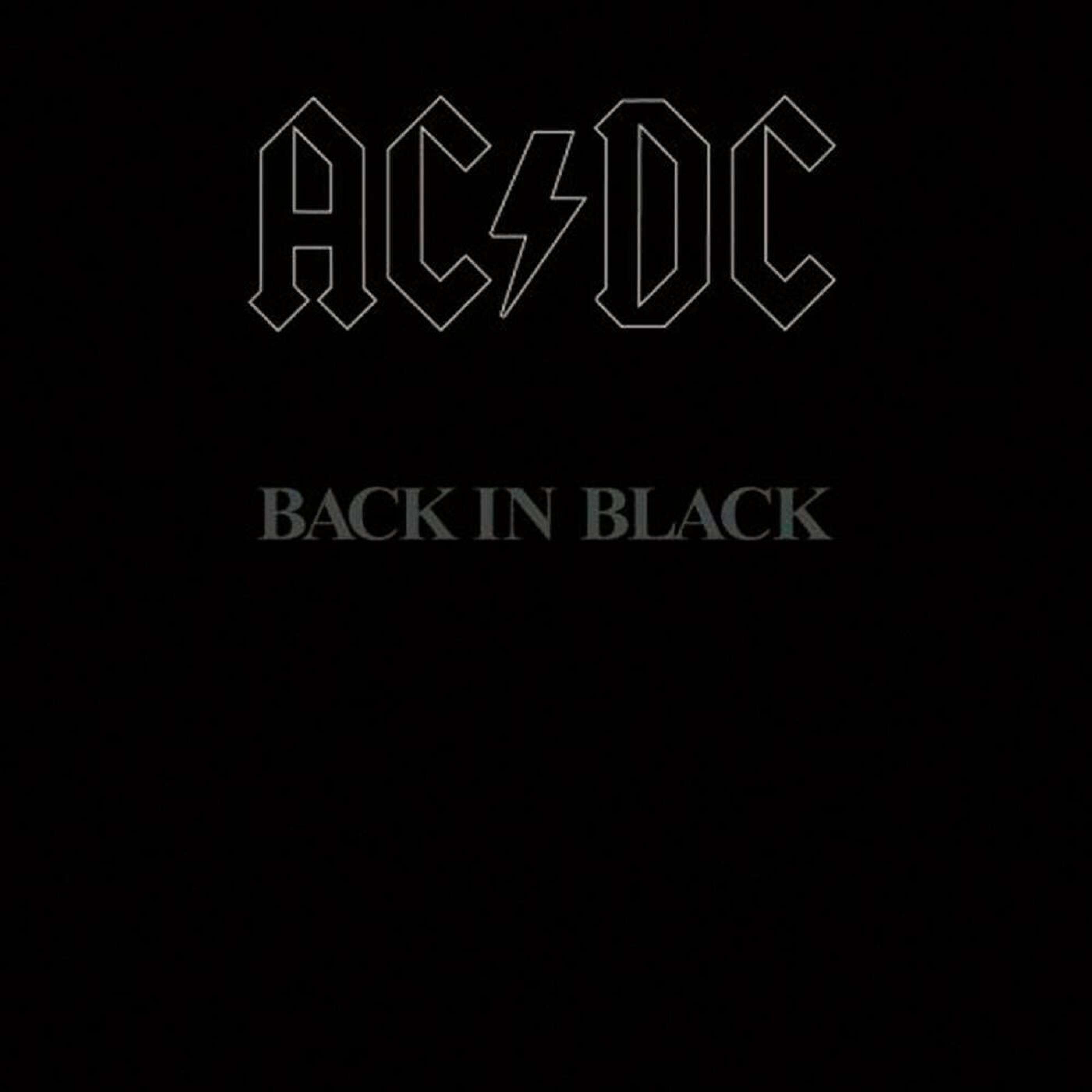AC/DC - Back in Black-Albumcover