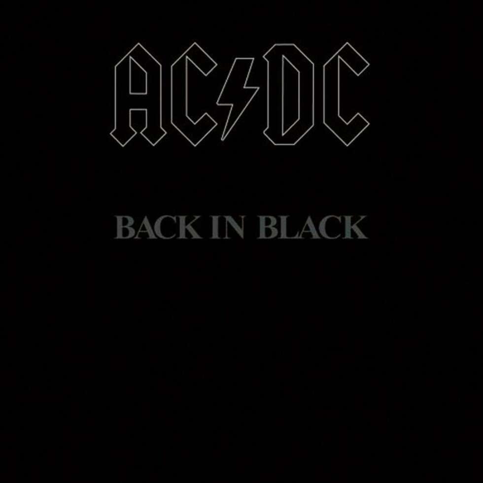 AC/DC - Back in Black-Albumcover