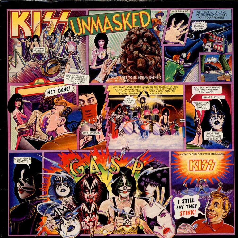 Kiss - Unmasked-Albumcover