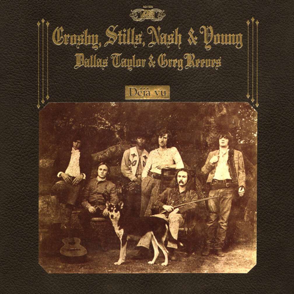 Crosby, Stills, Nash & Young - Déjà Vu-ALbumcover