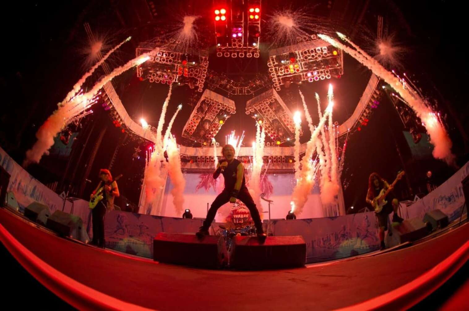 Iron Maiden auf der Bühne