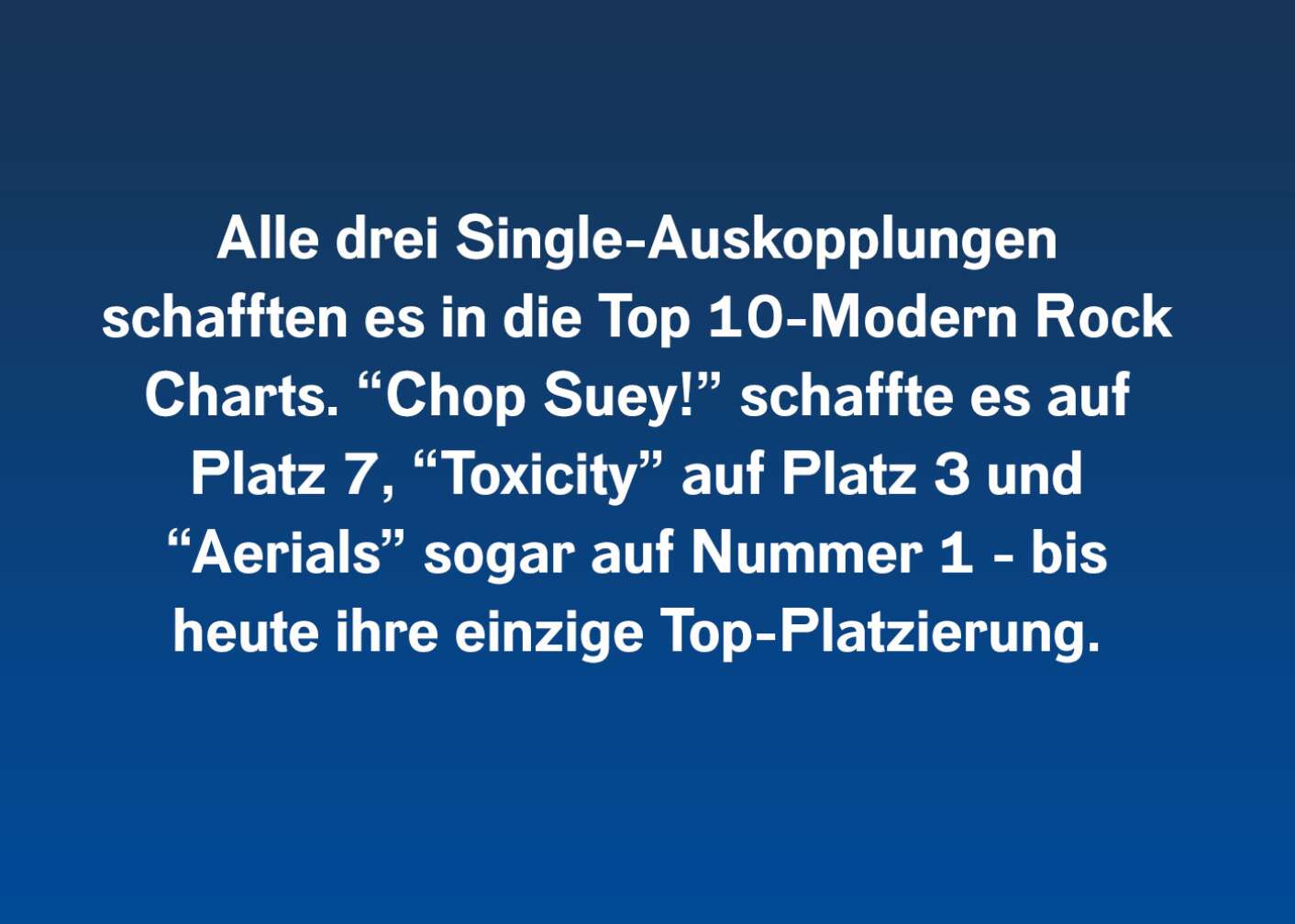 Fakt über Toxicity als Fließtext