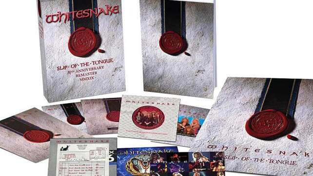 Whitesnake: Jubiläums-Box-Set zu 30 Jahren <em>Slip of the Tongue</em>
