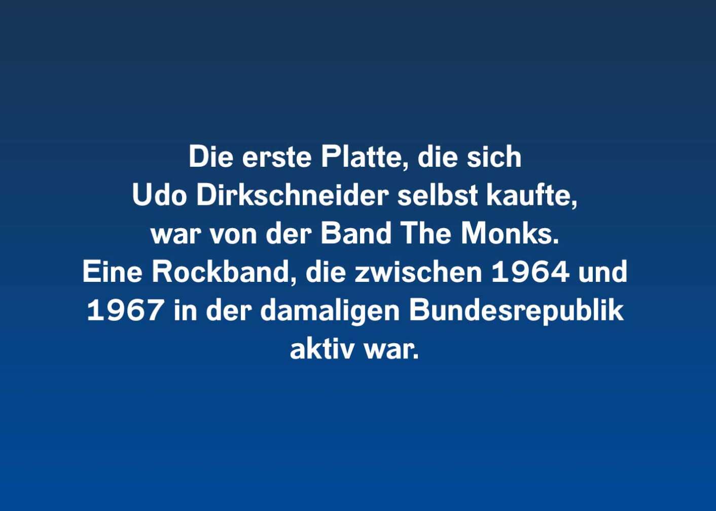 10 Fakten über Udo Dirkschneider