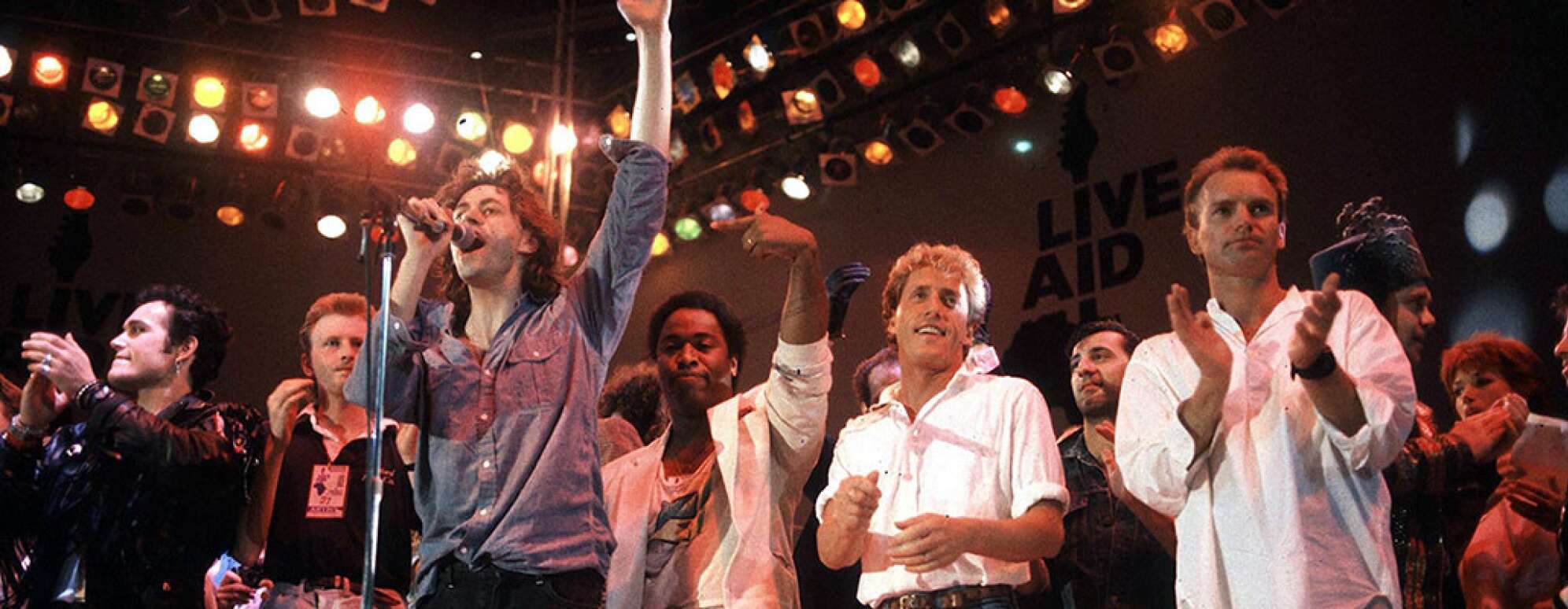 Konzert von Live Aid
