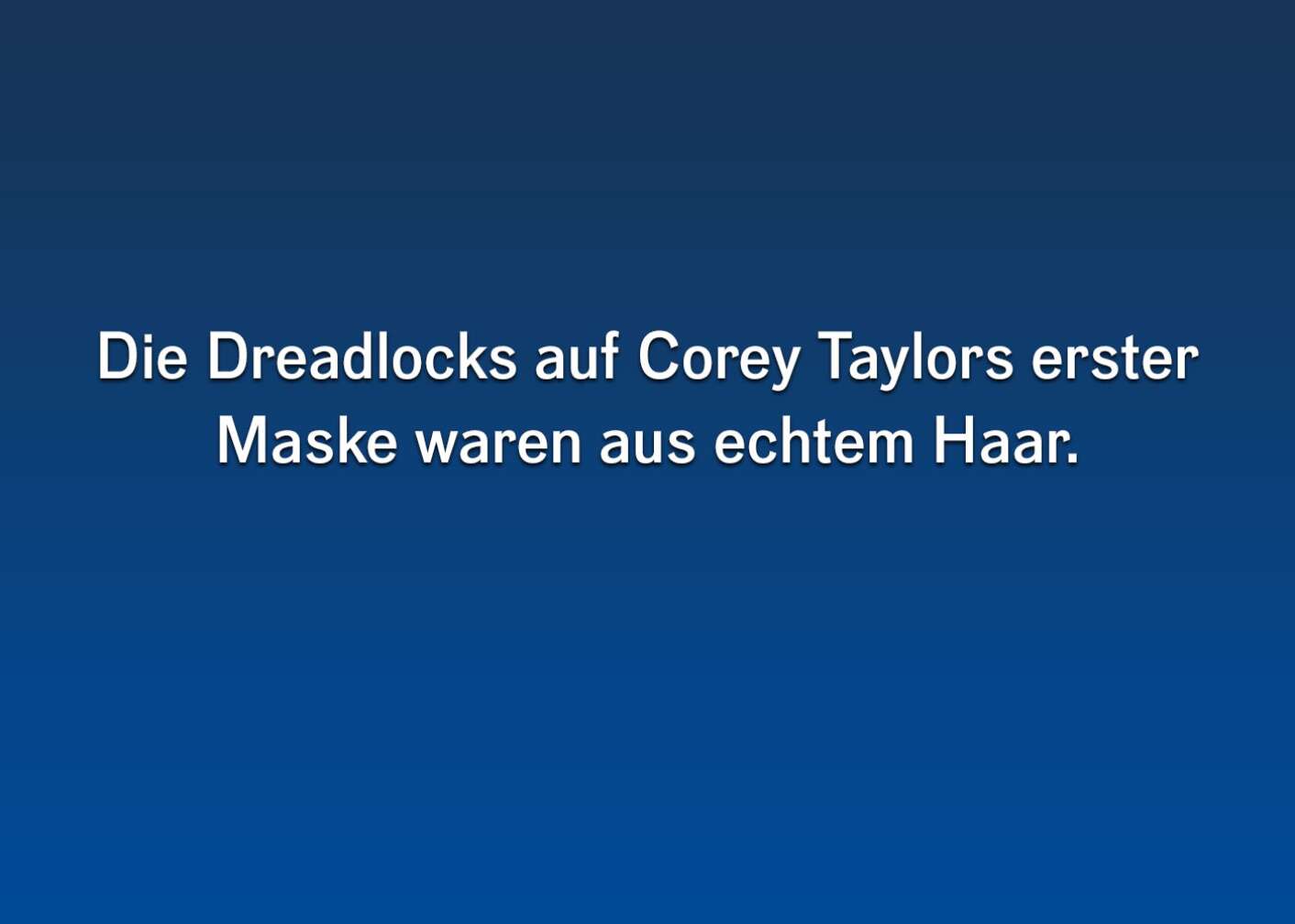 Fakt zu den Slipknots