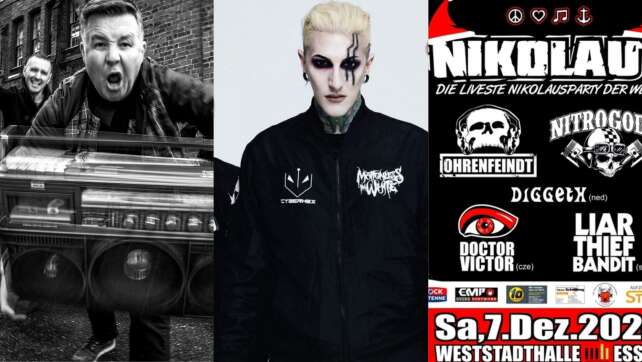 Neu im Konzertkalender: Dropkick Murphys, das Nikolaut Festival 2024 und Motionless In White & mehr