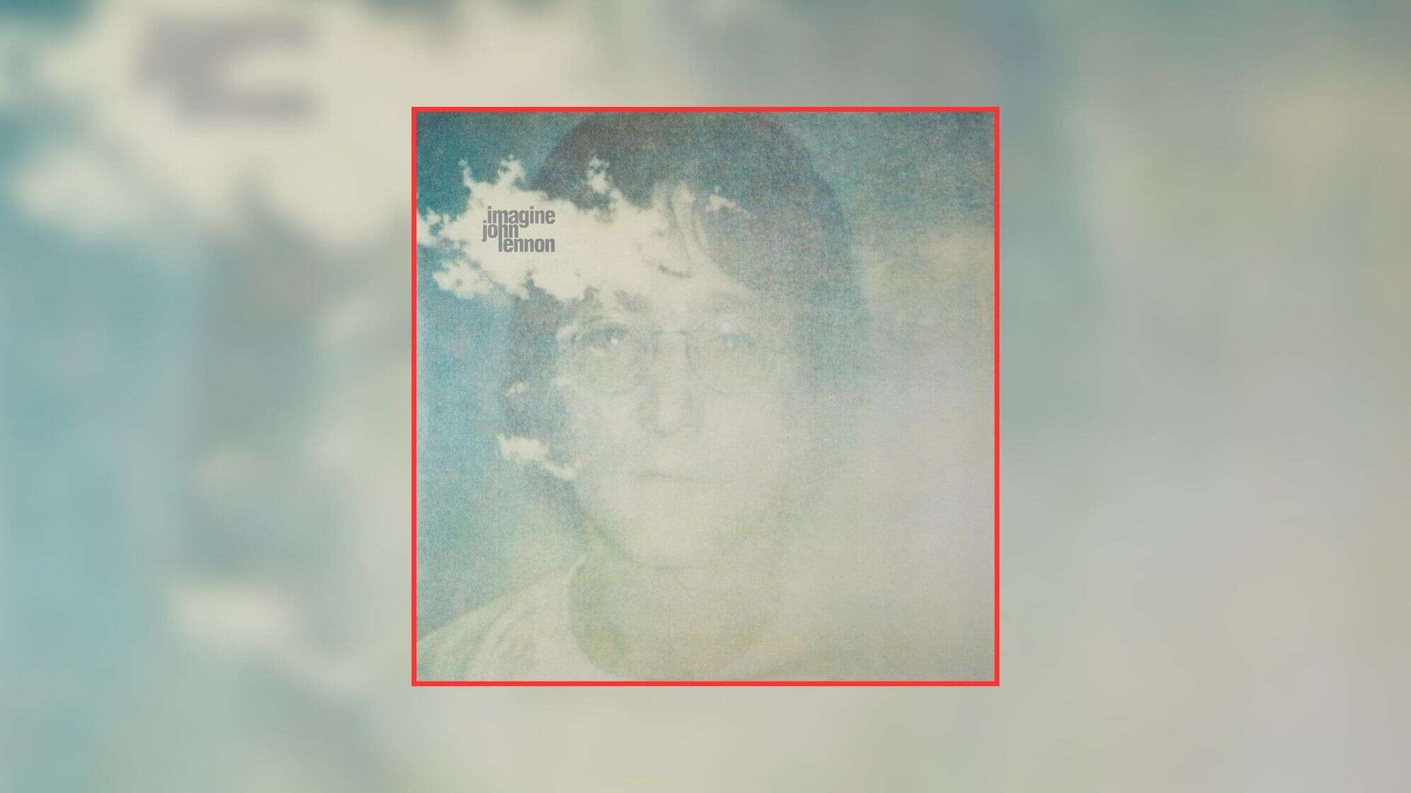 Albumcover von Imagine von John Lennon