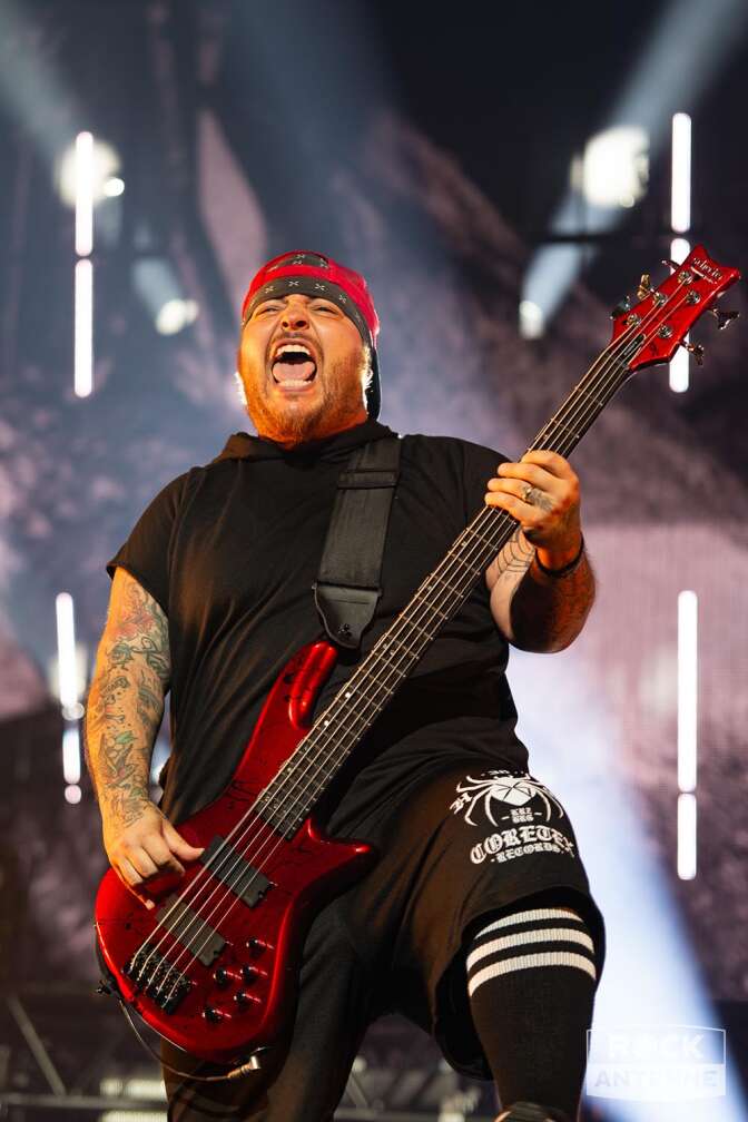 Foto des Konzerts von KORN am 15. August 2024 im Zenith in der Rock City München
