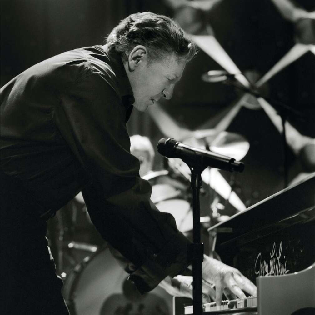 Jerry Lee Lewis am Klavier
