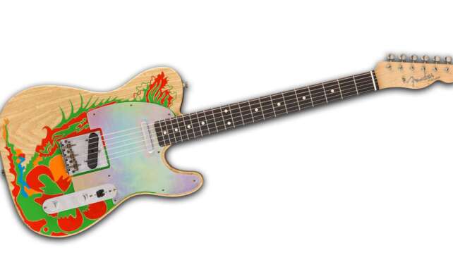 Jimmy Page: Replica der legendären Dragon-Telecaster erhältlich