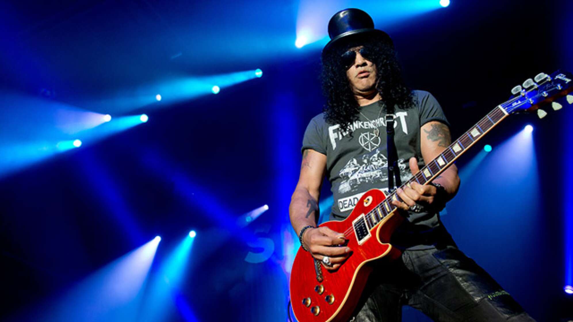Gitarrist Slash von Guns N`Roses