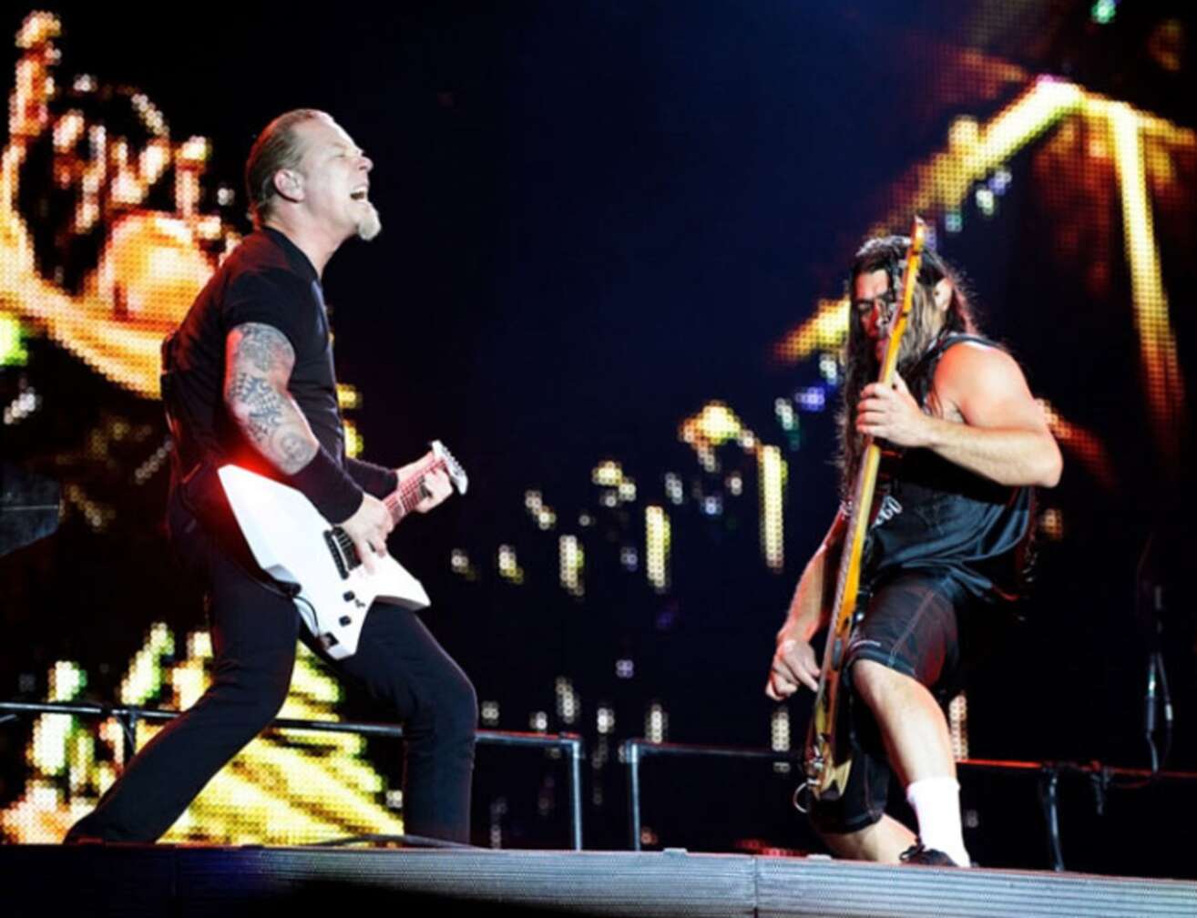 Metallica bei einer Live-Show