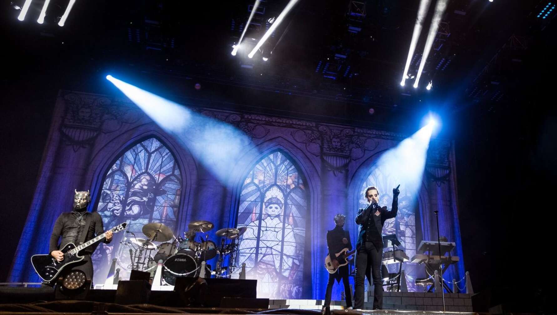 Ghost bei einem Live-Auftritt