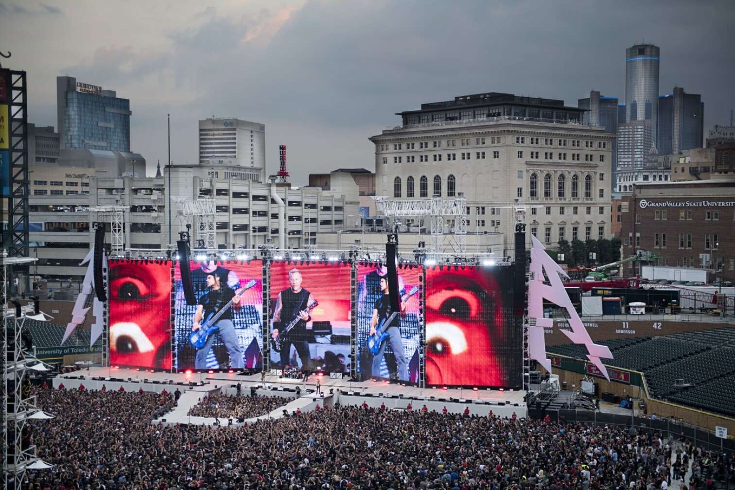 Metallica bei einer Live-Show