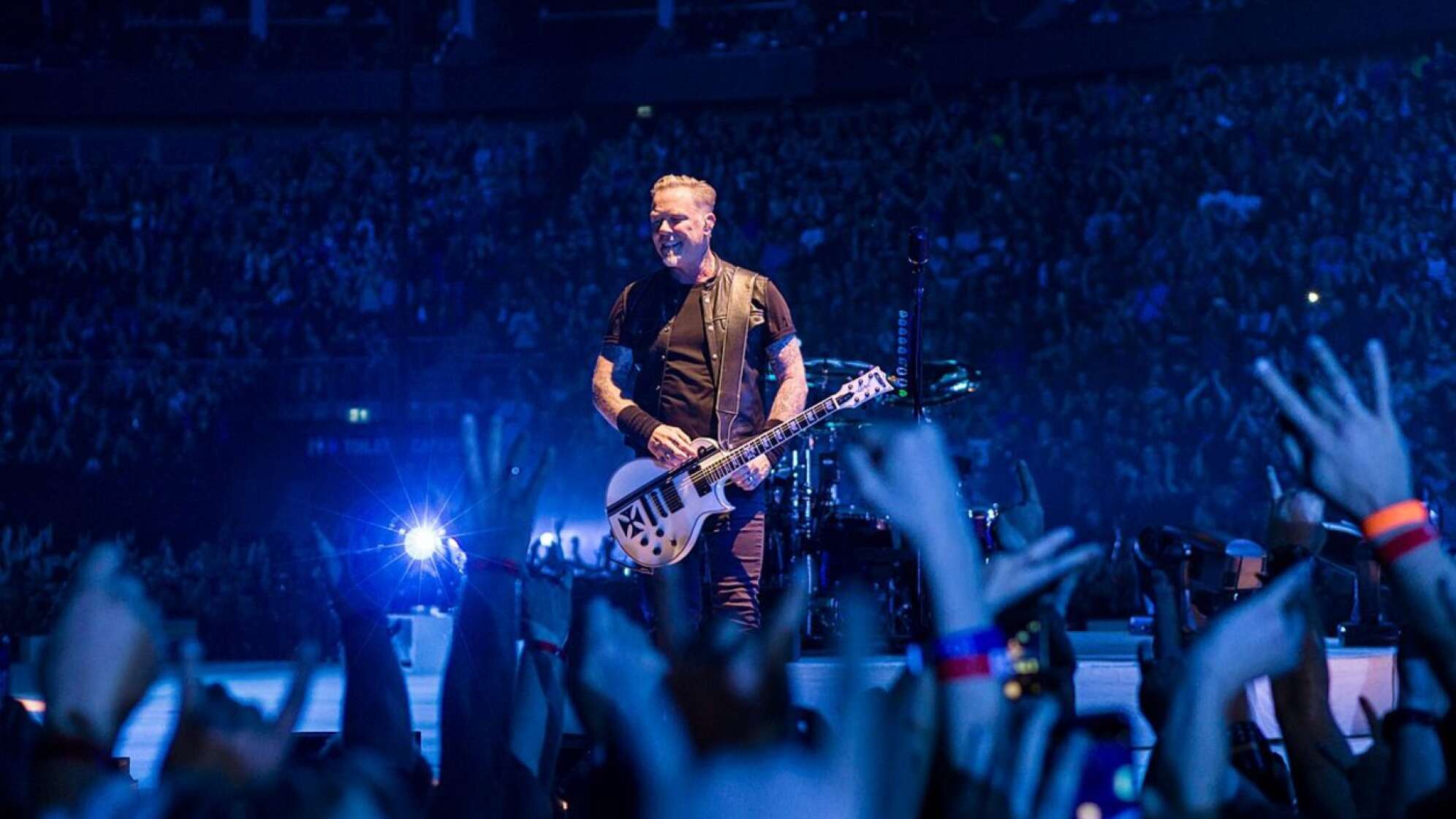 James Hetfield bei einem Live-Auftritt