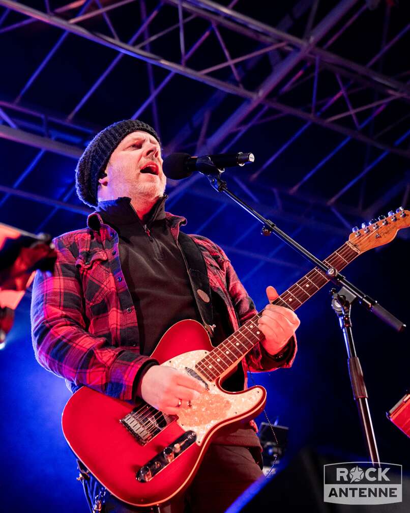 Rock The Mountain 2024 in Samnaun: Die ROCK ANTENNE Band