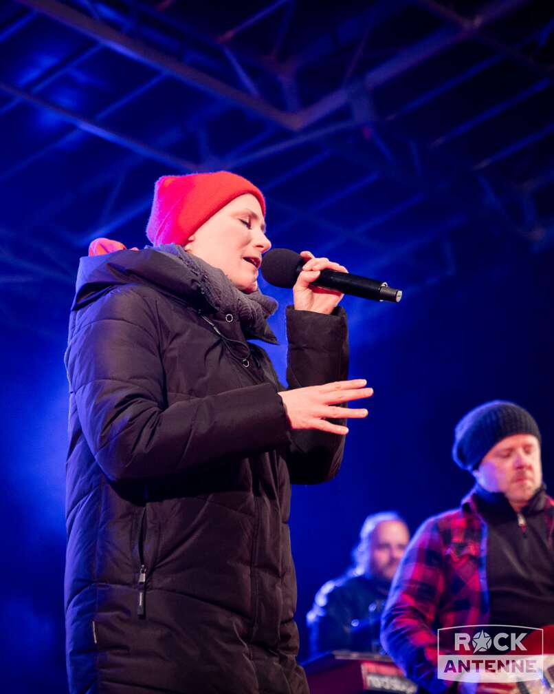 Rock The Mountain 2024 in Samnaun: Die ROCK ANTENNE Band