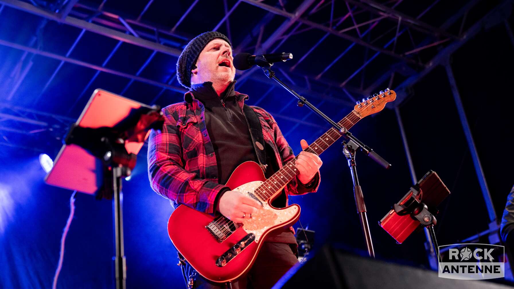 Rock The Mountain 2024 in Samnaun: Die ROCK ANTENNE Band